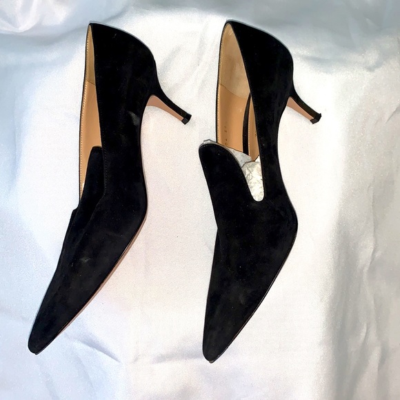 Gianvito Rossi Milano black suede heels - Picture 8 of 9